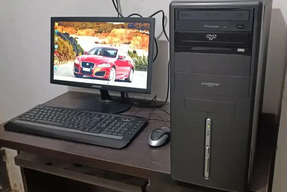 سیستم گرین i7 Ram12G SSD128G HDD500G LED19 1G|رایانه رومیزی|قزوین, |دیوار