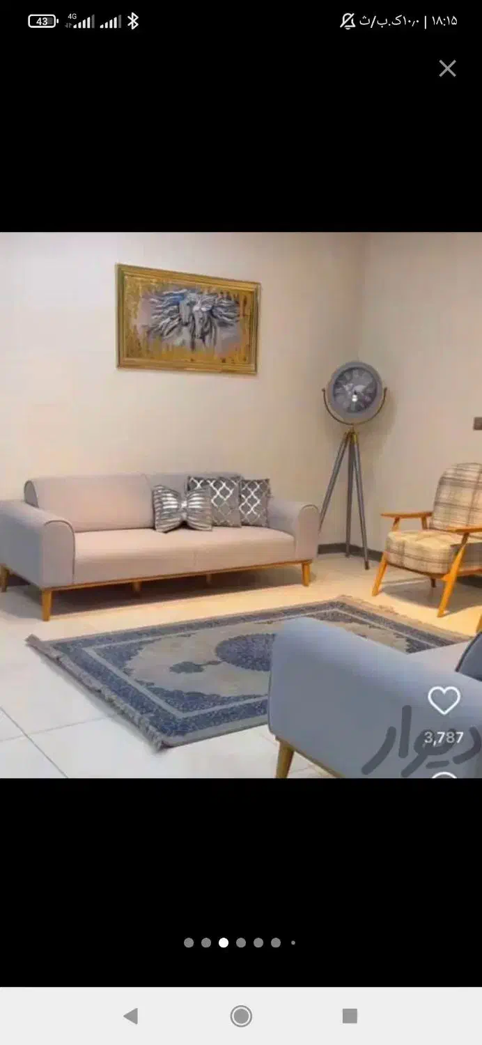 مبل مینی مال خوش نشین شعبانیه1 قیمت تمام شده 26000|مبلمان خانگی و میز عسلی|بیرجند, |دیوار