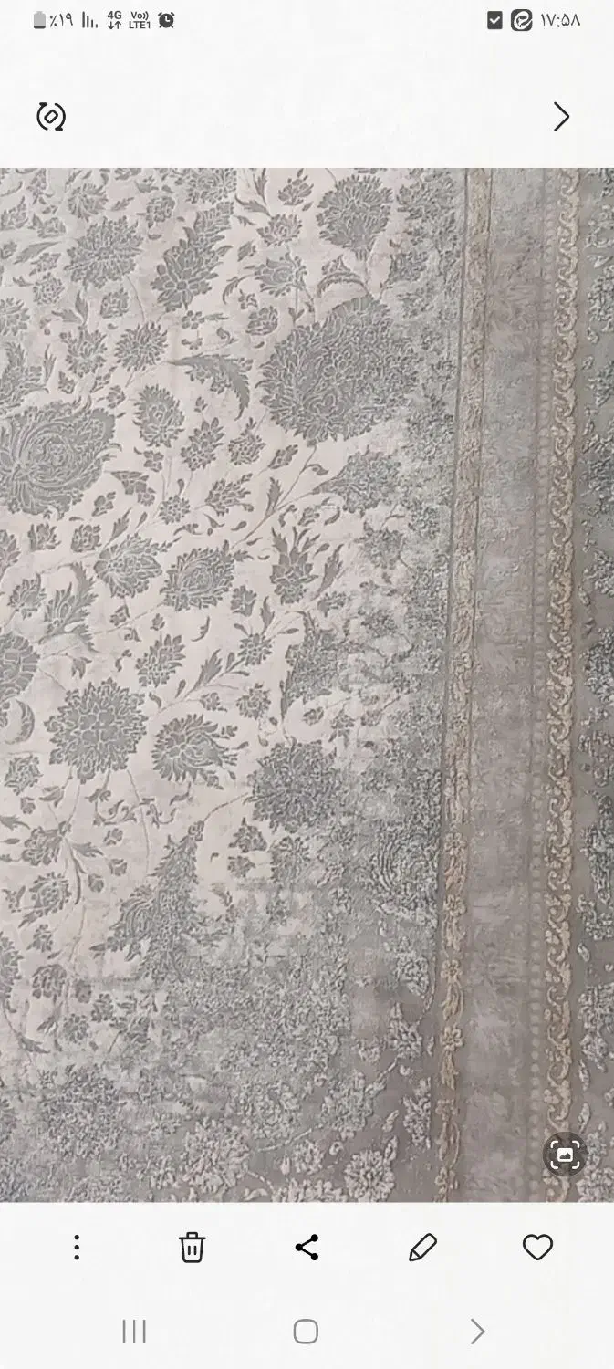 قالی کاملا سالم و نو|فرش|شهرضا, |دیوار