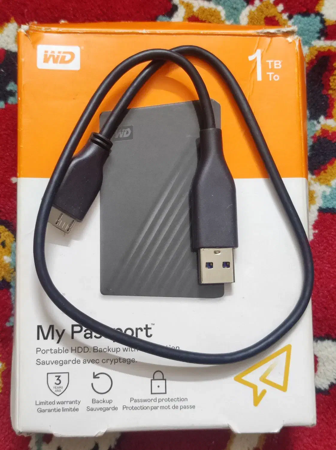 هارد مای پسپورت ۱ترا|قطعات و لوازم جانبی رایانه|مشهد, گلبرگ|دیوار