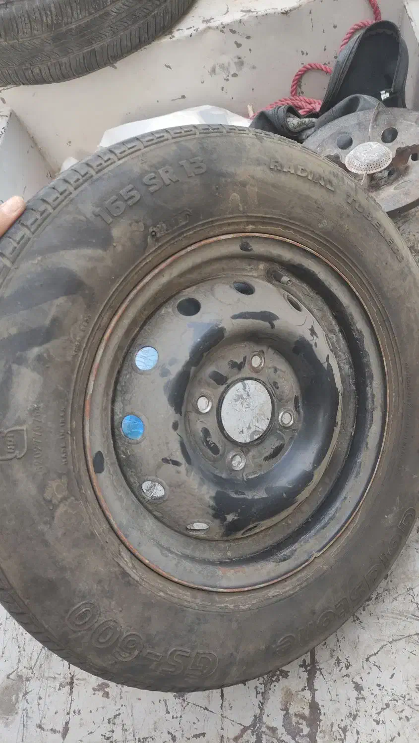 رینگ و لاستیک ۱۳ پیکان|قطعات یدکی و لوازم جانبی|خاوران, |دیوار