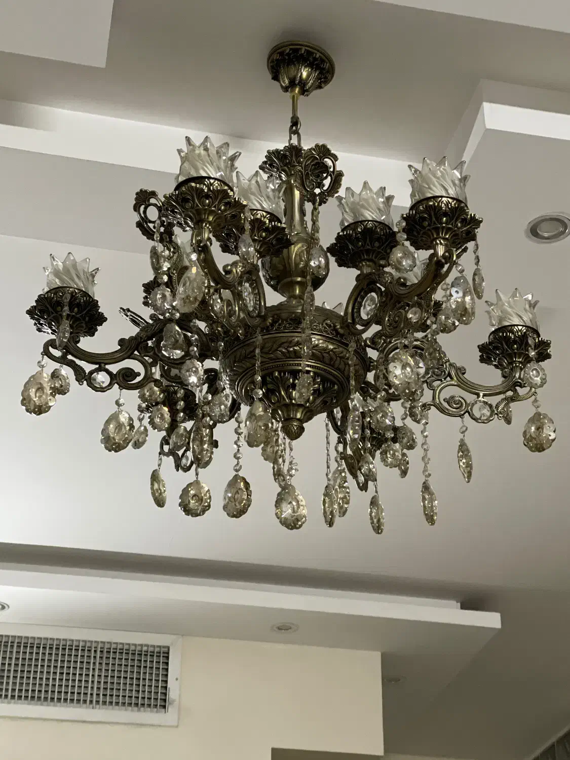 لوستر|لوستر و چراغ آویز|مشهد, الهیه|دیوار