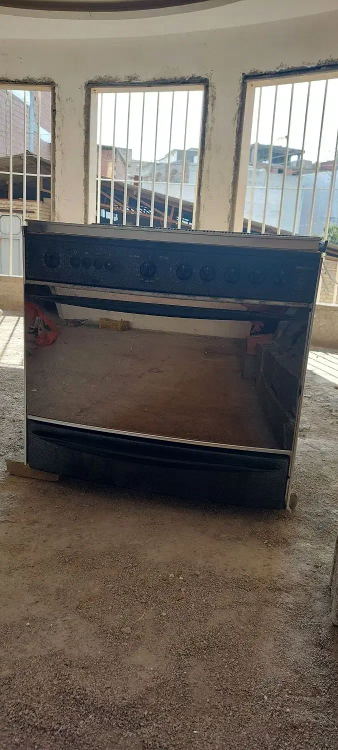 گاز فر دار پنج شعله تکنو ایتالیایی|اجاق گاز و لوازم برقی پخت‌وپز|قائم‌شهر, |دیوار