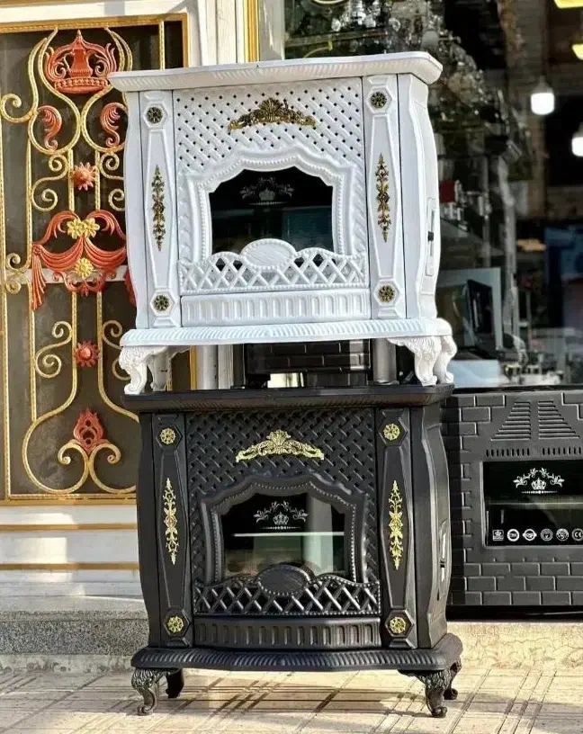 شومینه هوشمند طرح نوین Gaz800|بخاری، هیتر، شومینه|رشت, رودباری|دیوار