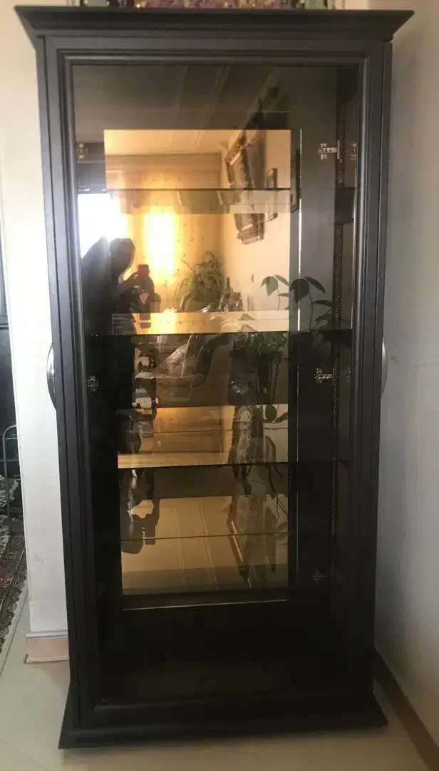 بوفه شیشه و چوب|بوفه، ویترین، کنسول|صدرا-فارس, فاز ۱|دیوار