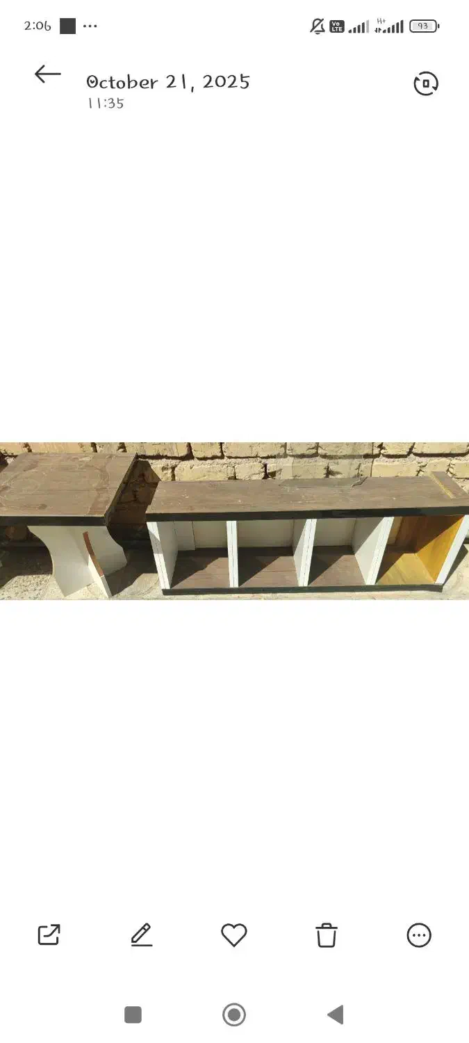 ست کتابخانه و گلمیز|کتابخانه، شلف، قفسههای دیواری|فیروزآباد (فارس), |دیوار