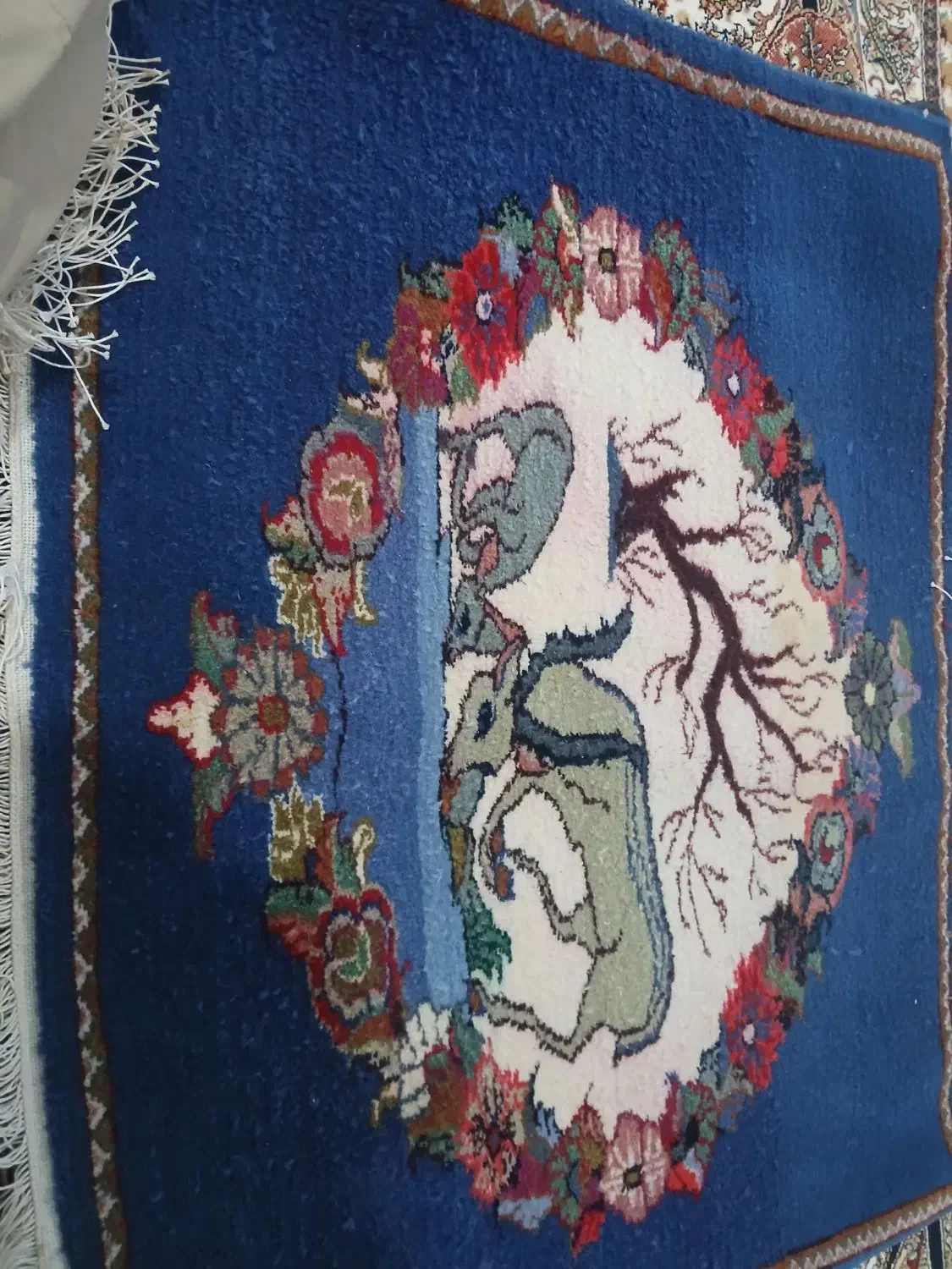 تابلو فرش جنگلی|تابلو فرش|کوهدشت, |دیوار