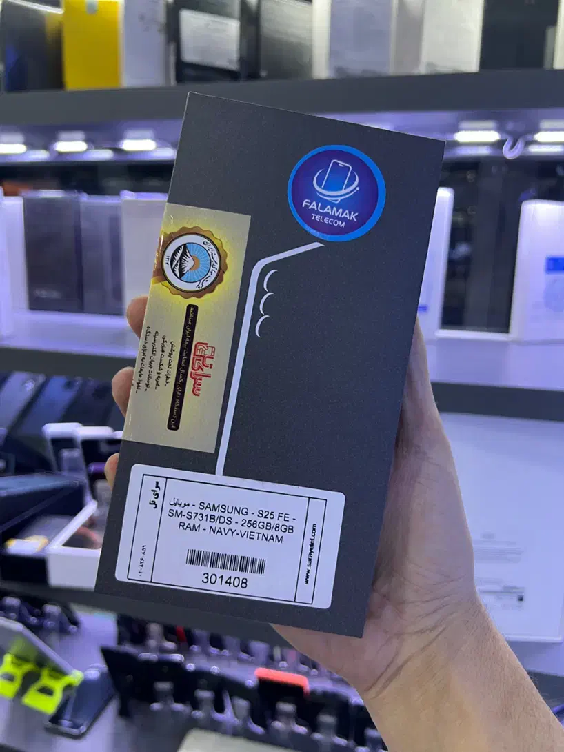 سامسونگ S25fe حافظه ۲۵۶ گیگ آکبند شرکتی|موبایل|تهران, شیخ هادی|دیوار