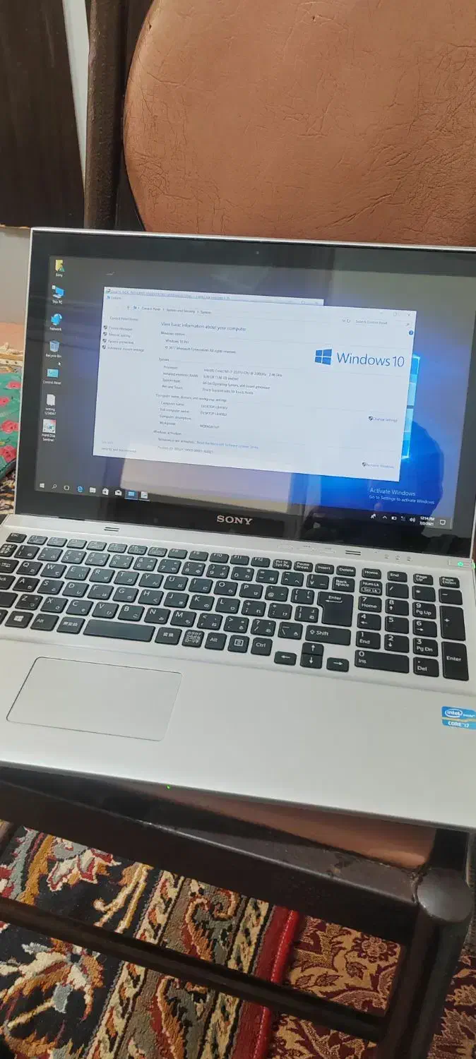 لپ تاپ سونی core i7 نسل 3 صفحه لمس|رایانه همراه|چابهار, |دیوار