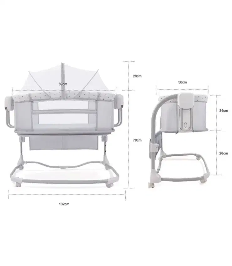گهواره برقی تخت کنار مادر ماستلا|تخت و سرویس خواب|ساری, |دیوار