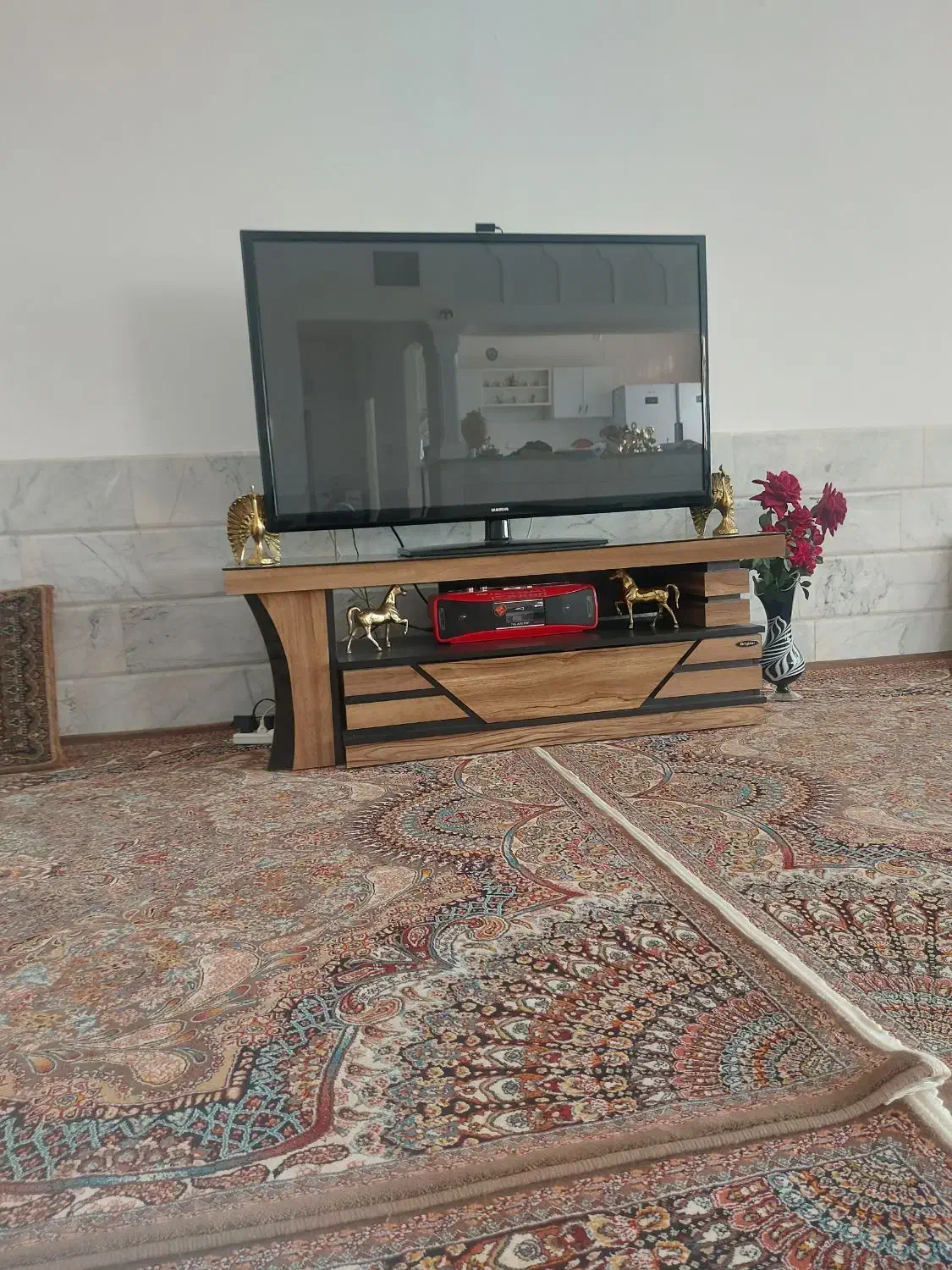 دوعدد یخچال دوقلو و میز تلویزون|یخچال و فریزر|تربت‌حیدریه, قاسم آباد|دیوار