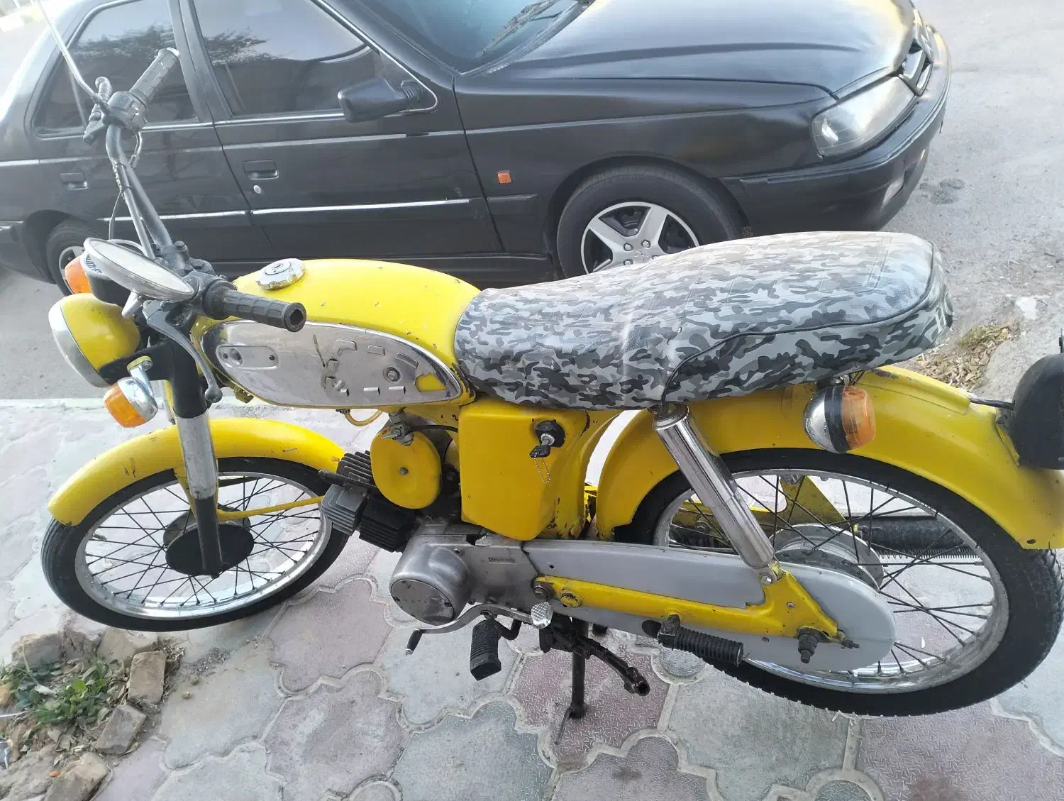 یاماها100|موتورسیکلت|مشهد, هنرور|دیوار