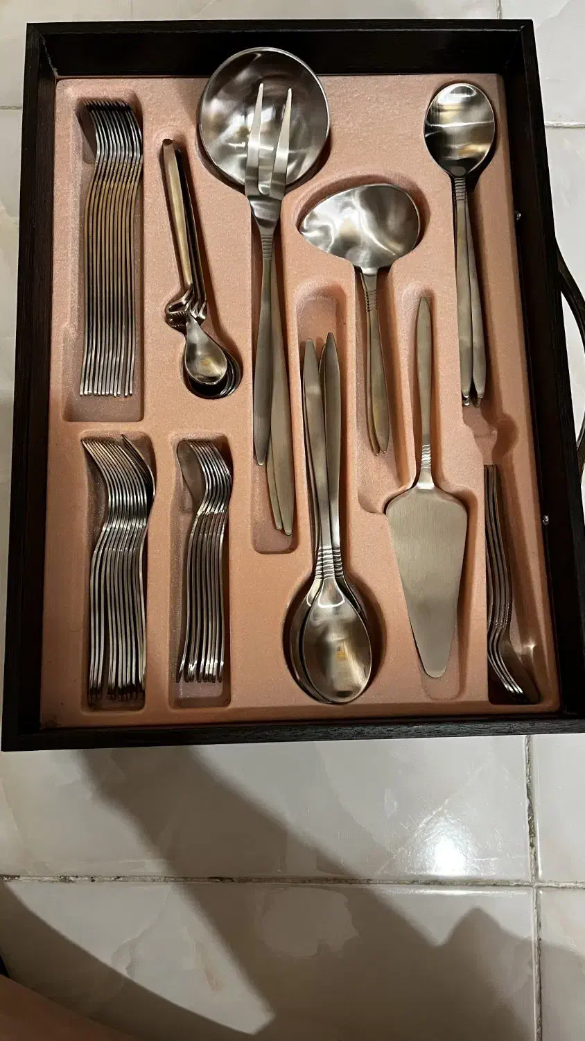 سرویس قاشق و چنگال|ظروف سرو و پذیرایی|فردیس, سرحد آباد|دیوار