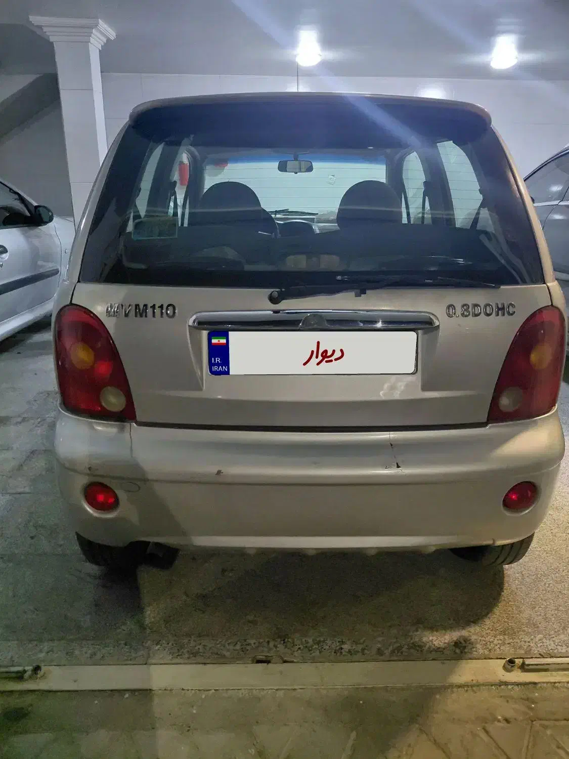 ام وی ام ۱۱۰ سه سیلندر خانگی|خودرو سواری و وانت|اصفهان, کوی ولی عصر|دیوار