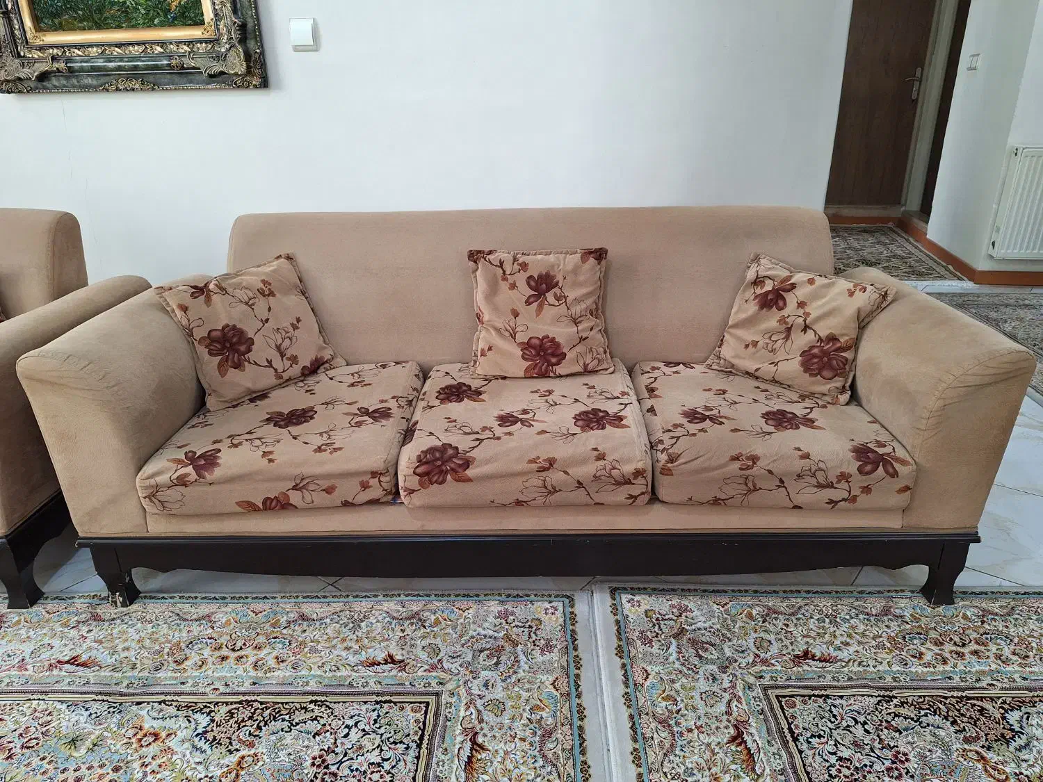 مبل هفت نفره به همراه میز وسط|مبلمان خانگی و میز عسلی|شهریار, شهریار|دیوار