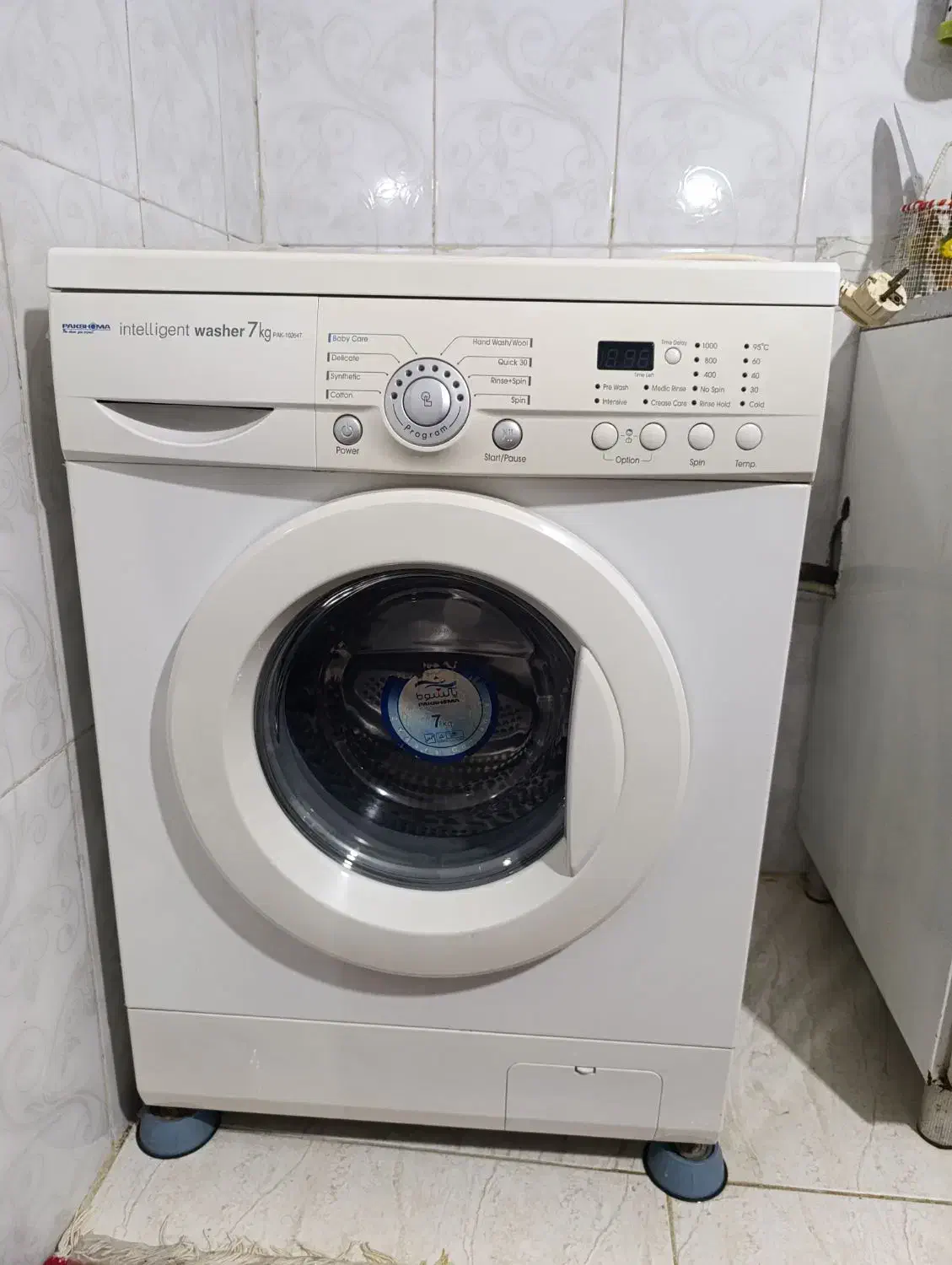 لباس شویی 7 کیلو پاکشوما|ماشین لباسشویی و خشککن لباس|سرپل ذهاب, |دیوار