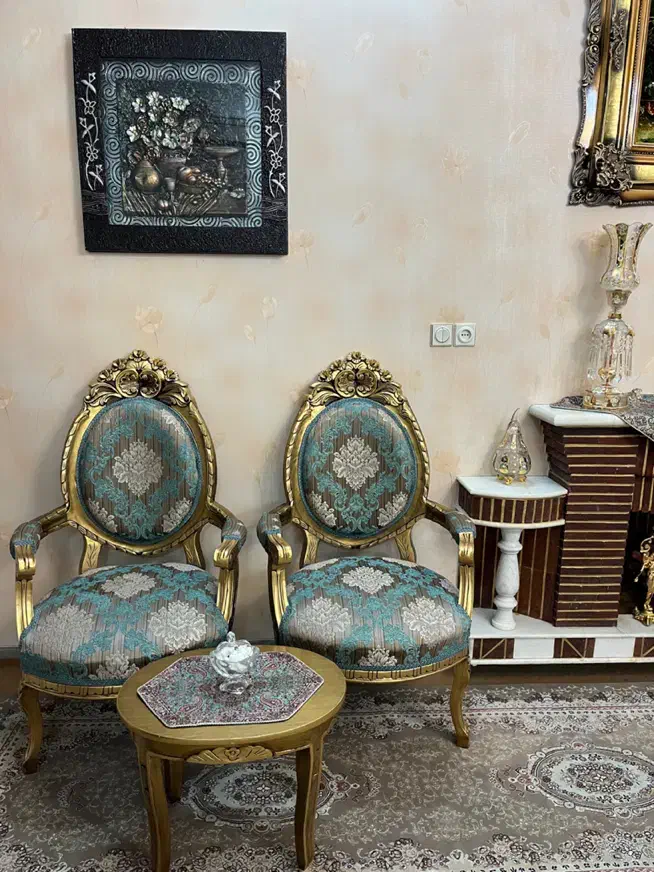 مبلمان فرحی با میزناهارخوری وتلفن|مبلمان خانگی و میز عسلی|قم, هنرستان|دیوار