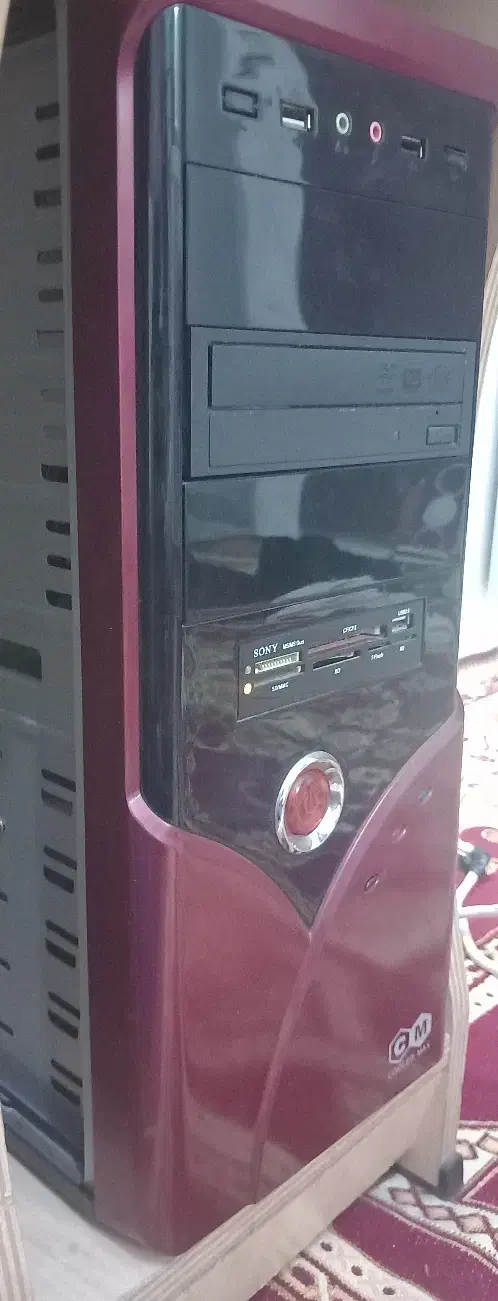 کامپیوتر به همراه کیس و مانیتور وکیبورد|رایانه رومیزی|زنجان, |دیوار