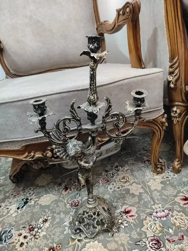 شمعدان فرشته|صنایع دستی و سایر لوازم تزئینی|ملایر, |دیوار