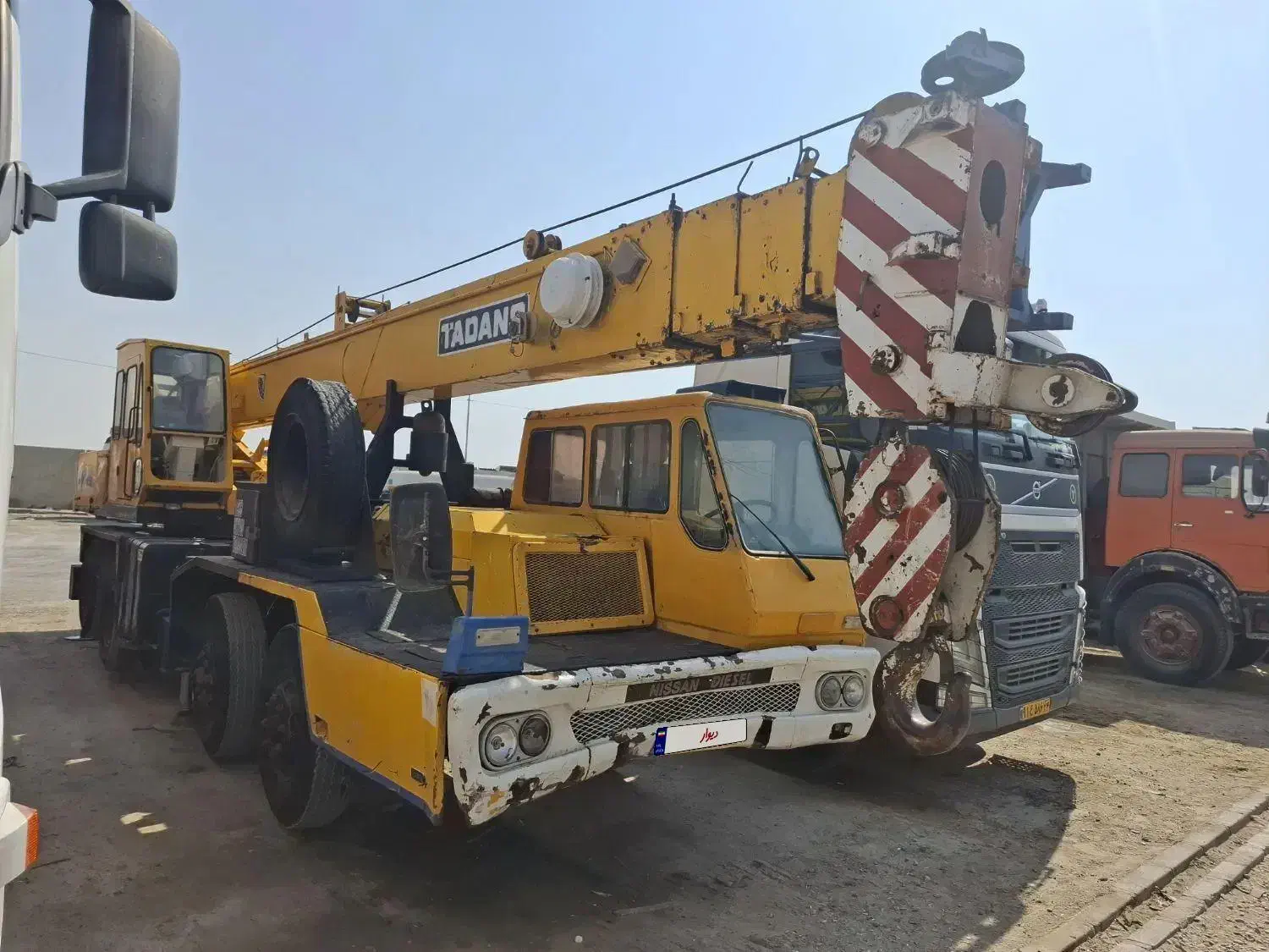 جرثقیل ماشینی ۲۵تن|خودرو سنگین|بندر ماهشهر, |دیوار