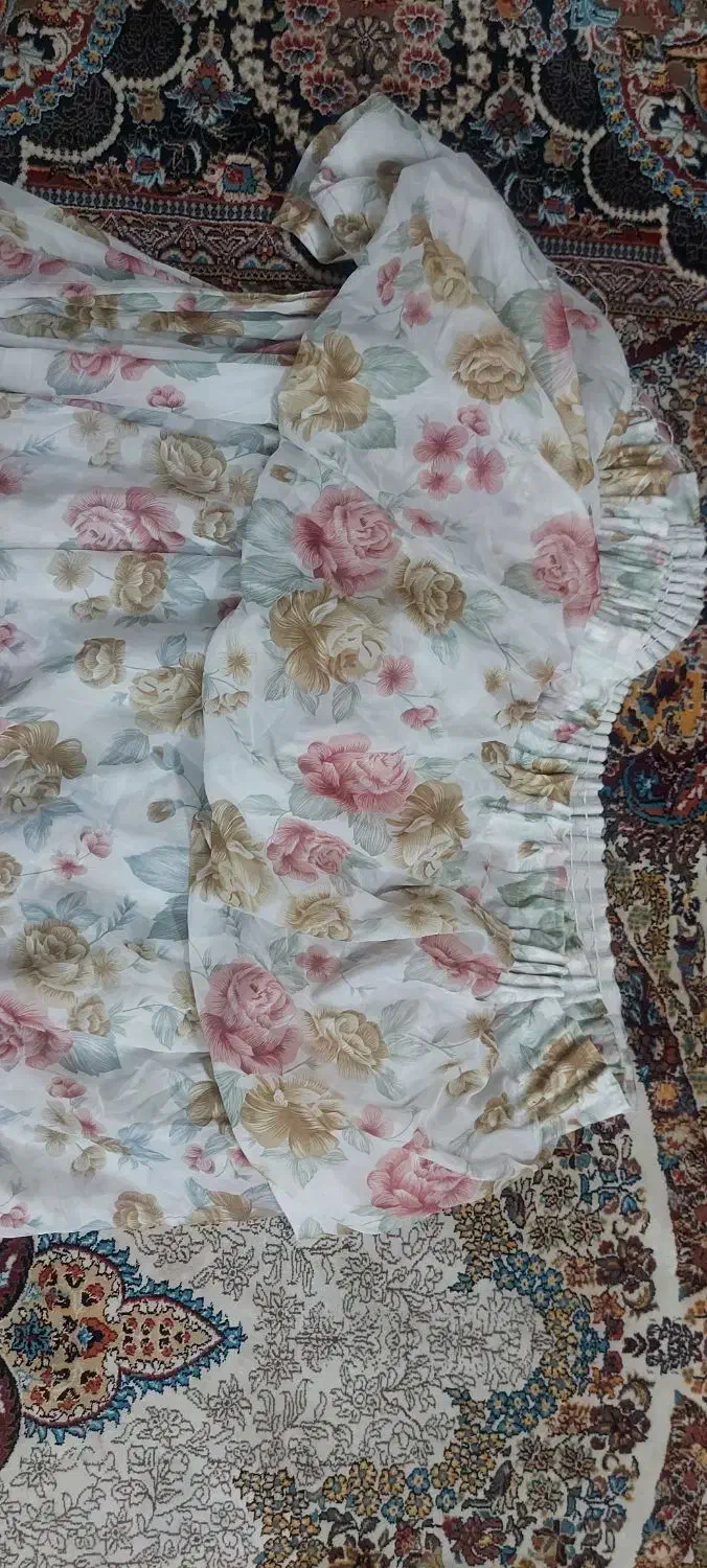 پرده حریر|پرده، رانر، رومیزی|تهران, طیب|دیوار