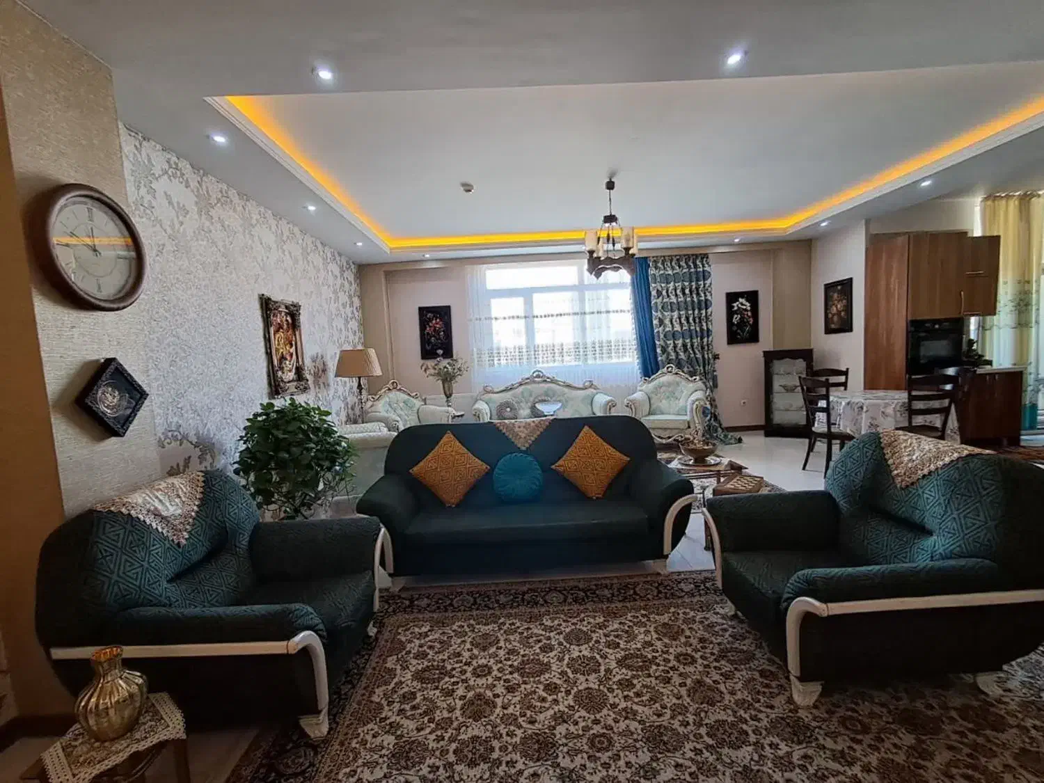 مبل نیم ست راحتی|مبلمان خانگی و میز عسلی|فردیس, شهرک وحدت|دیوار