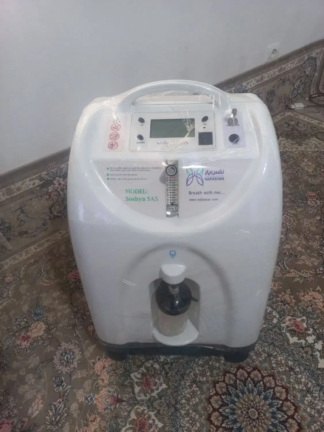 دستگاه اکسیژن ساز 5 لیتری نفس یار سوشیا|آرایشی، بهداشتی، درمانی|بومهن, |دیوار