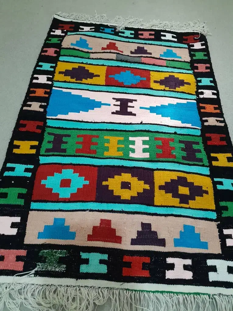 گلیم|گلیم، جاجیم، گبه|مسجد سلیمان, |دیوار