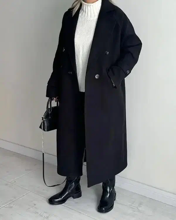 پالتو زنانه مشکی نگار ندایی مدل Snowy|لباس|میبد, |دیوار