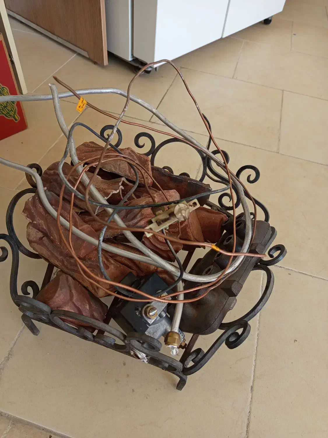 وسایل شومینه گازی|بخاری، هیتر، شومینه|گلپایگان, |دیوار