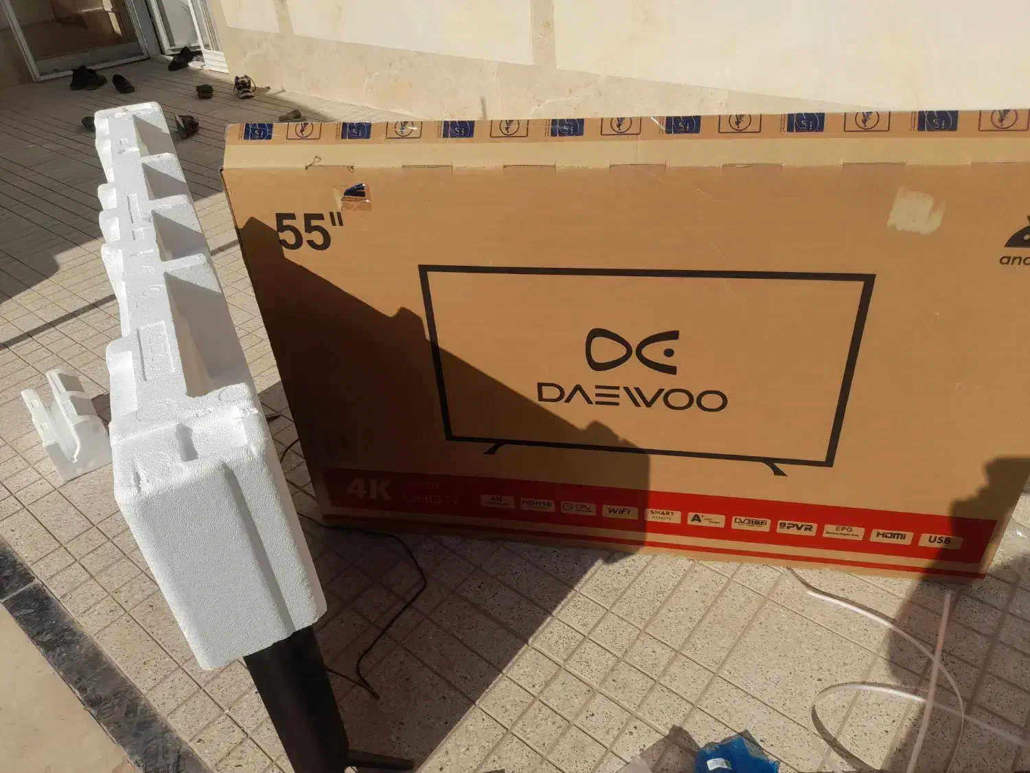 ال ای دی55 دو|تلویزیون و پروژکتور|کرمان, |دیوار