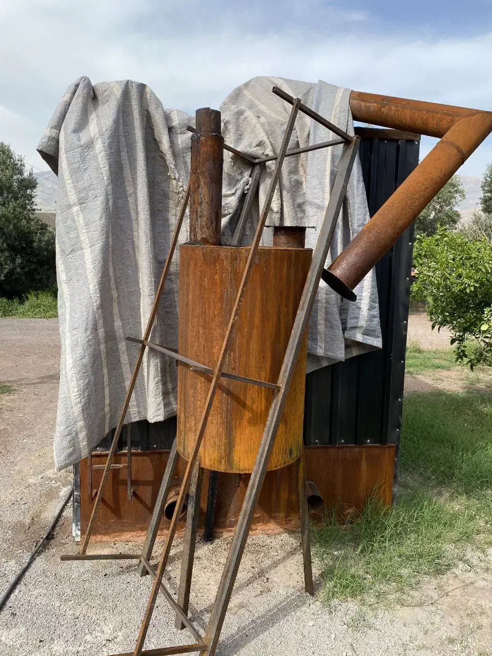 کوره ذغال صنعتی ۲تنی|ماشینآلات صنعتی|لوشان, |دیوار