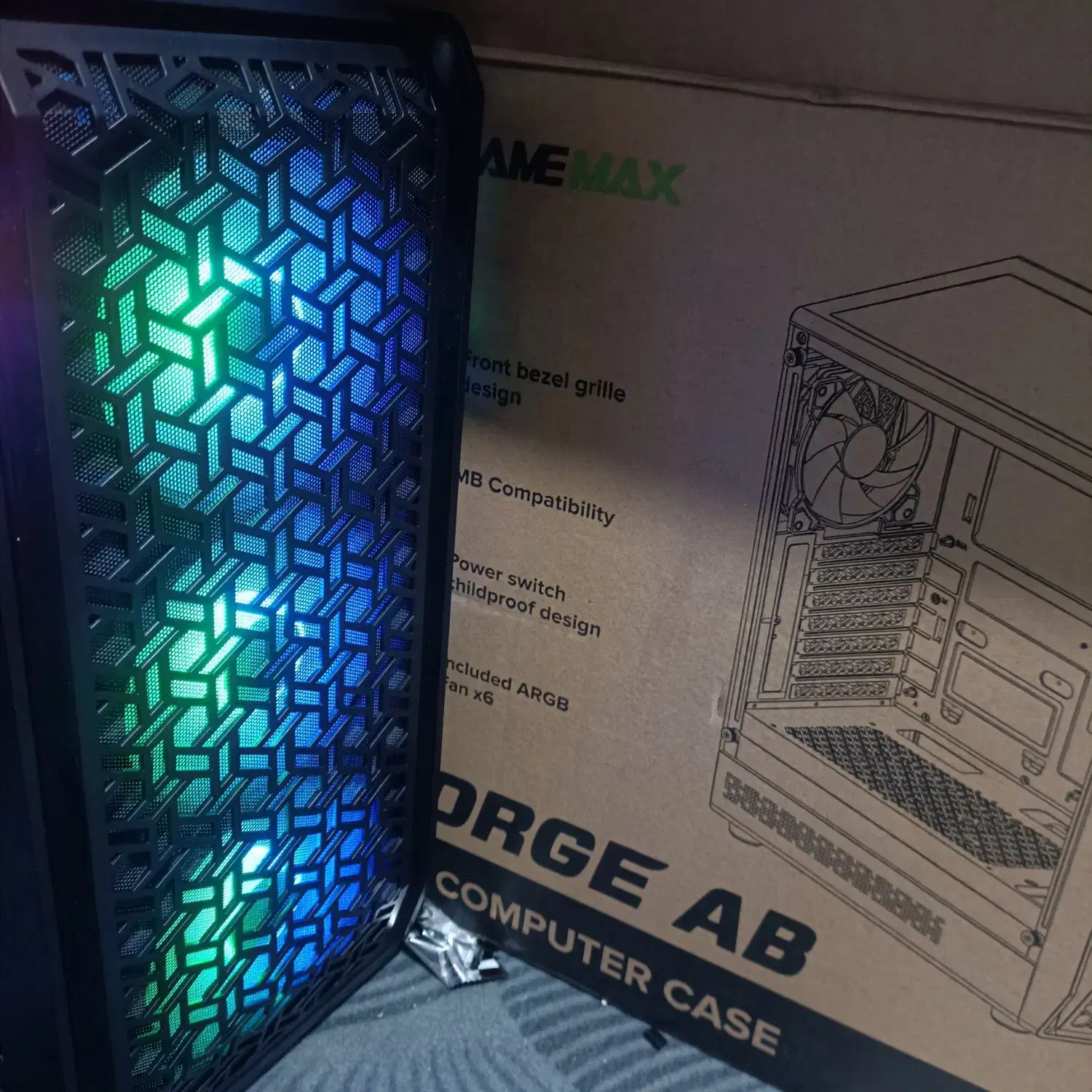 کیس گیمینگ آکبند|رایانه رومیزی|تهران, علیآباد|دیوار