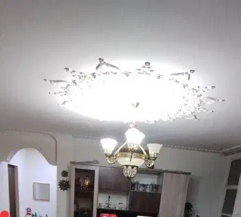 لوستر طلایی|لوستر و چراغ آویز|شیراز, شهرک گلستان|دیوار