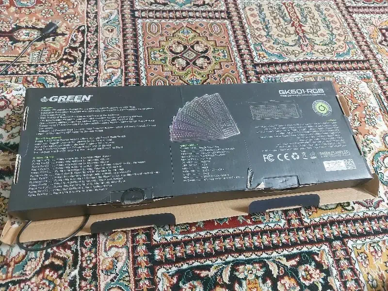 کیبورد گیمینگ گرین|قطعات و لوازم جانبی رایانه|لاهیجان, کوی آزادگان|دیوار