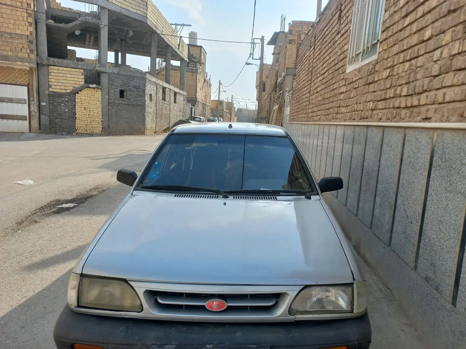 پراید نقره‌ای ۸۷|خودرو سواری و وانت|فلاورجان, |دیوار