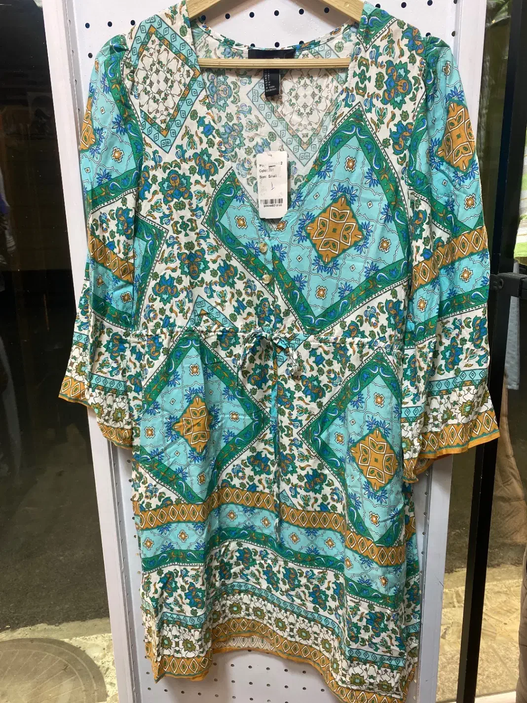 تونیک نخی وارداتی|لباس|رشت, سیا اسطلخ|دیوار