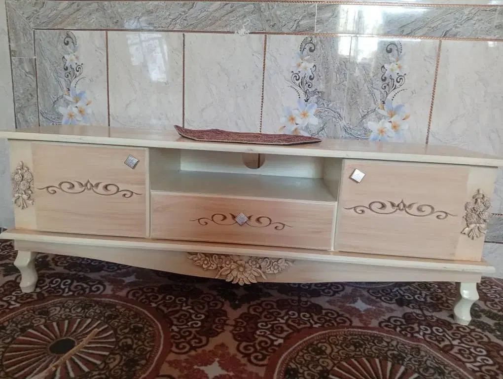 جا تلویزیونی درحدنو چوب اصل|میز تلویزیون|سراوان, |دیوار