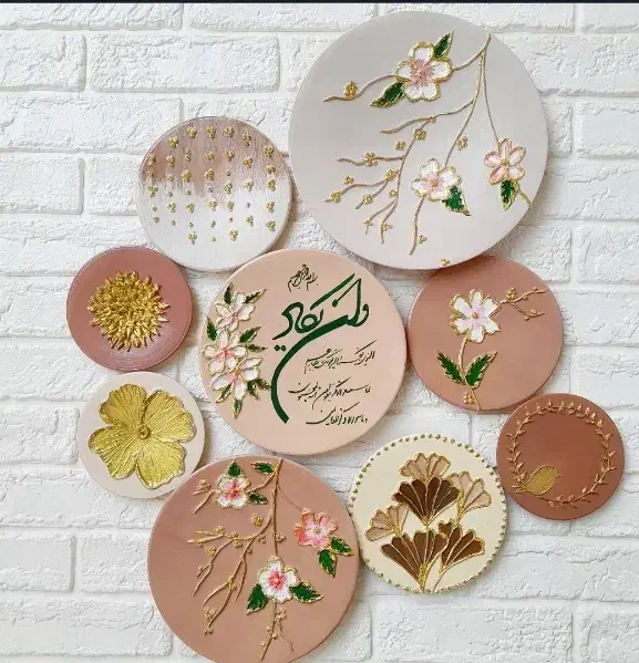 رنگ آمیزی سفال|صنایع دستی و سایر لوازم تزئینی|گناباد, |دیوار