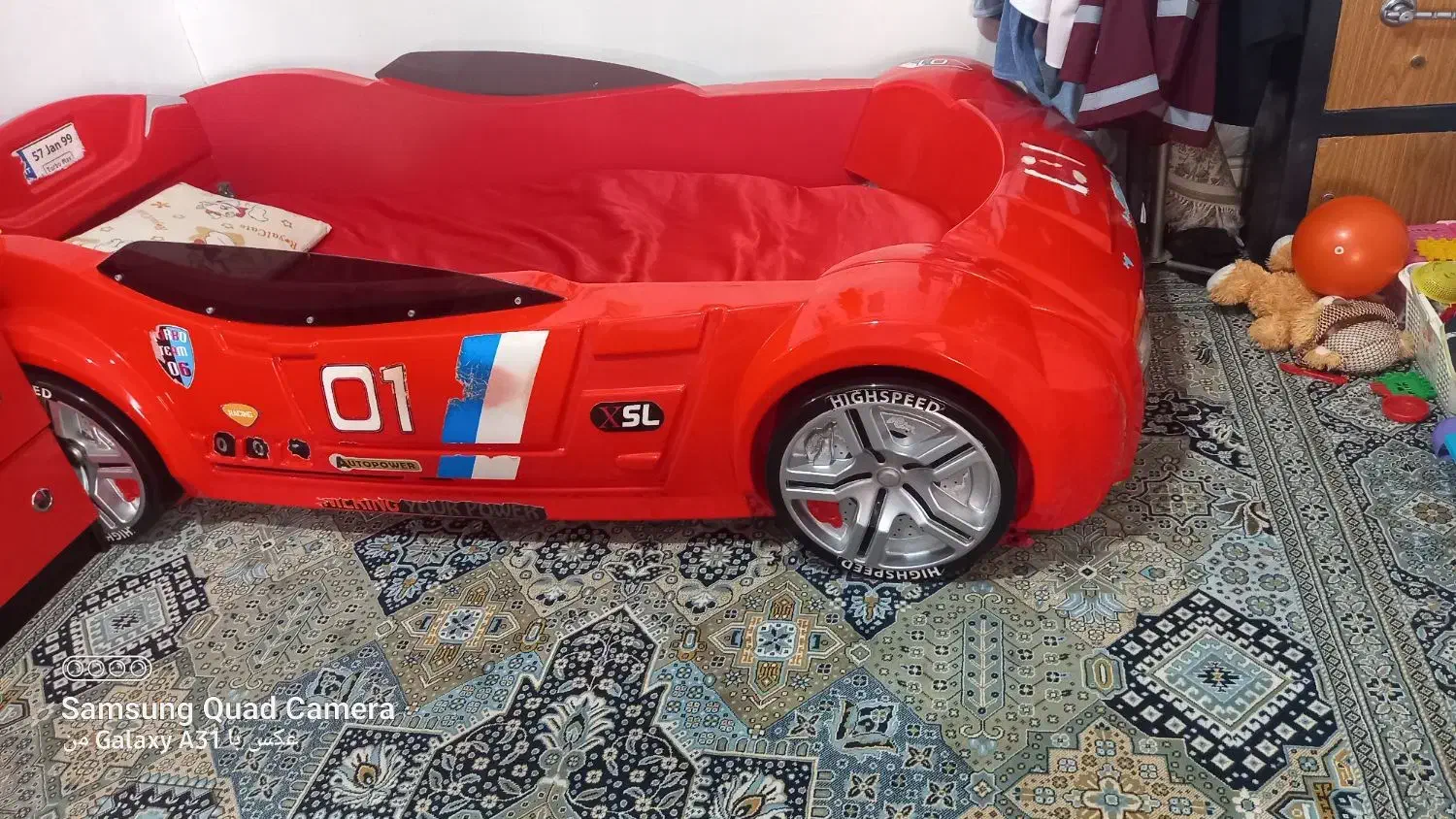 تخت خواب ماشین مدل فراری|تخت و سرویس خواب|خرمآباد, |دیوار