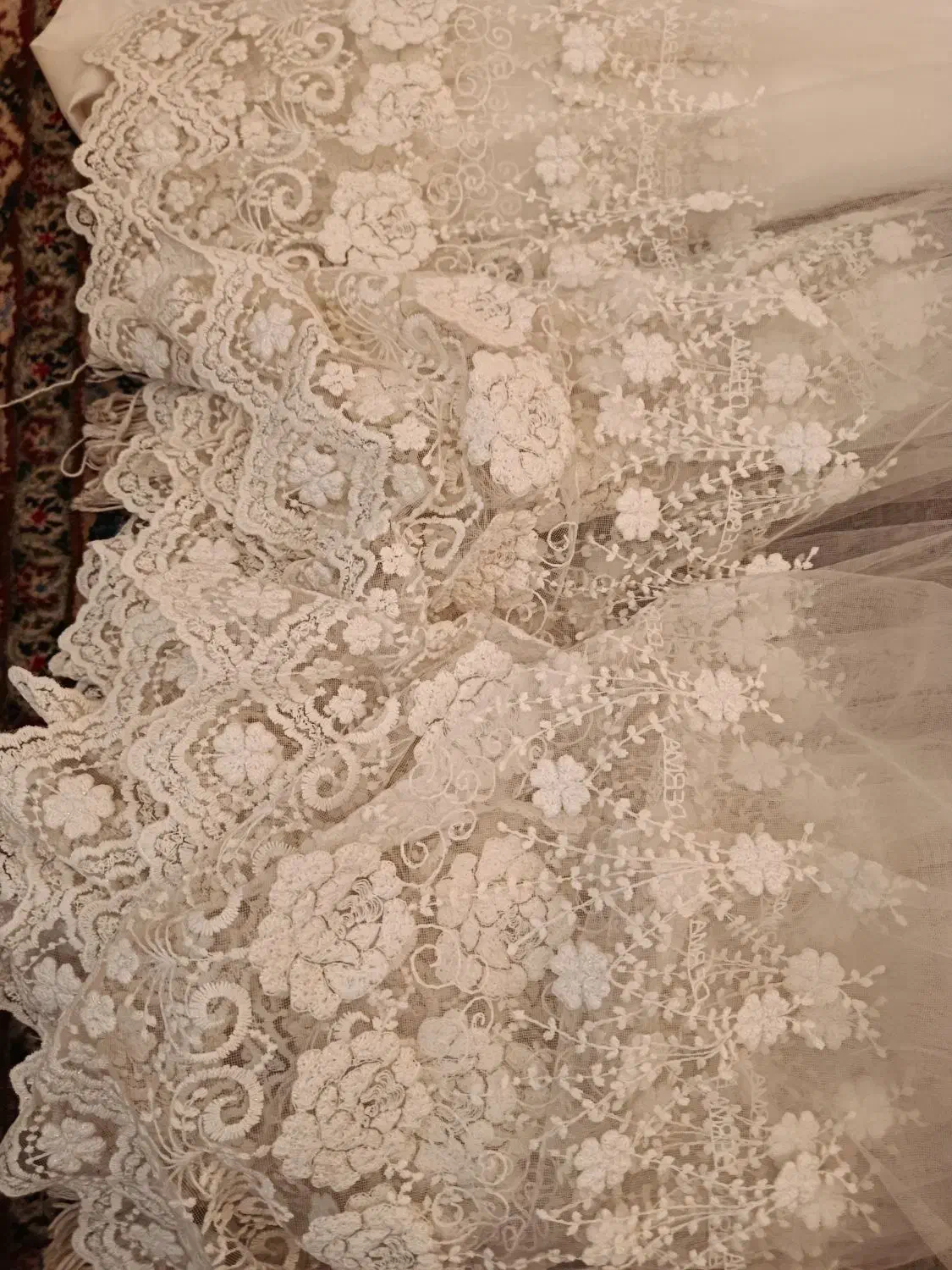 پرده با زیر پرده|پرده، رانر، رومیزی|گرمسار, |دیوار