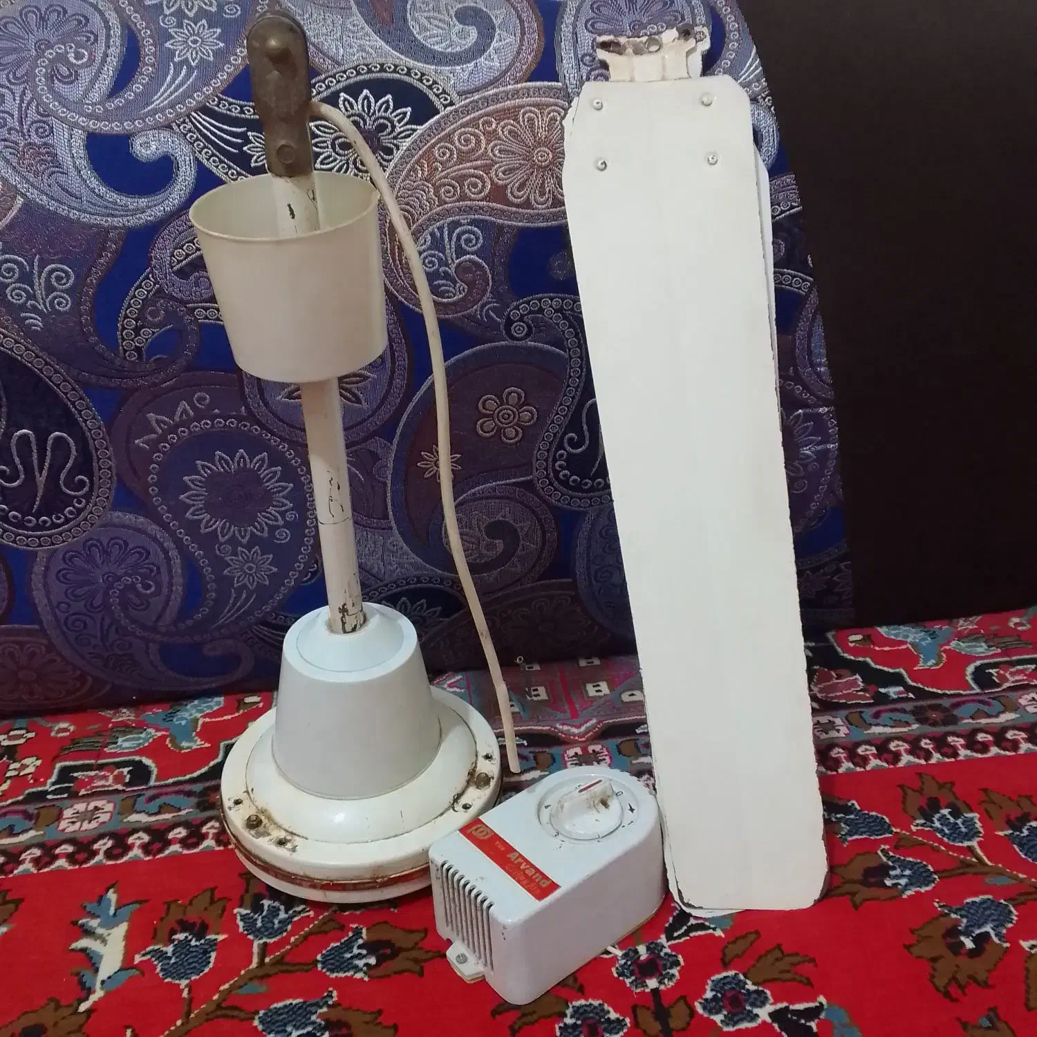 پنکه|پنکه و تصفیه‌کنندهٔ هوا|آبادان, |دیوار