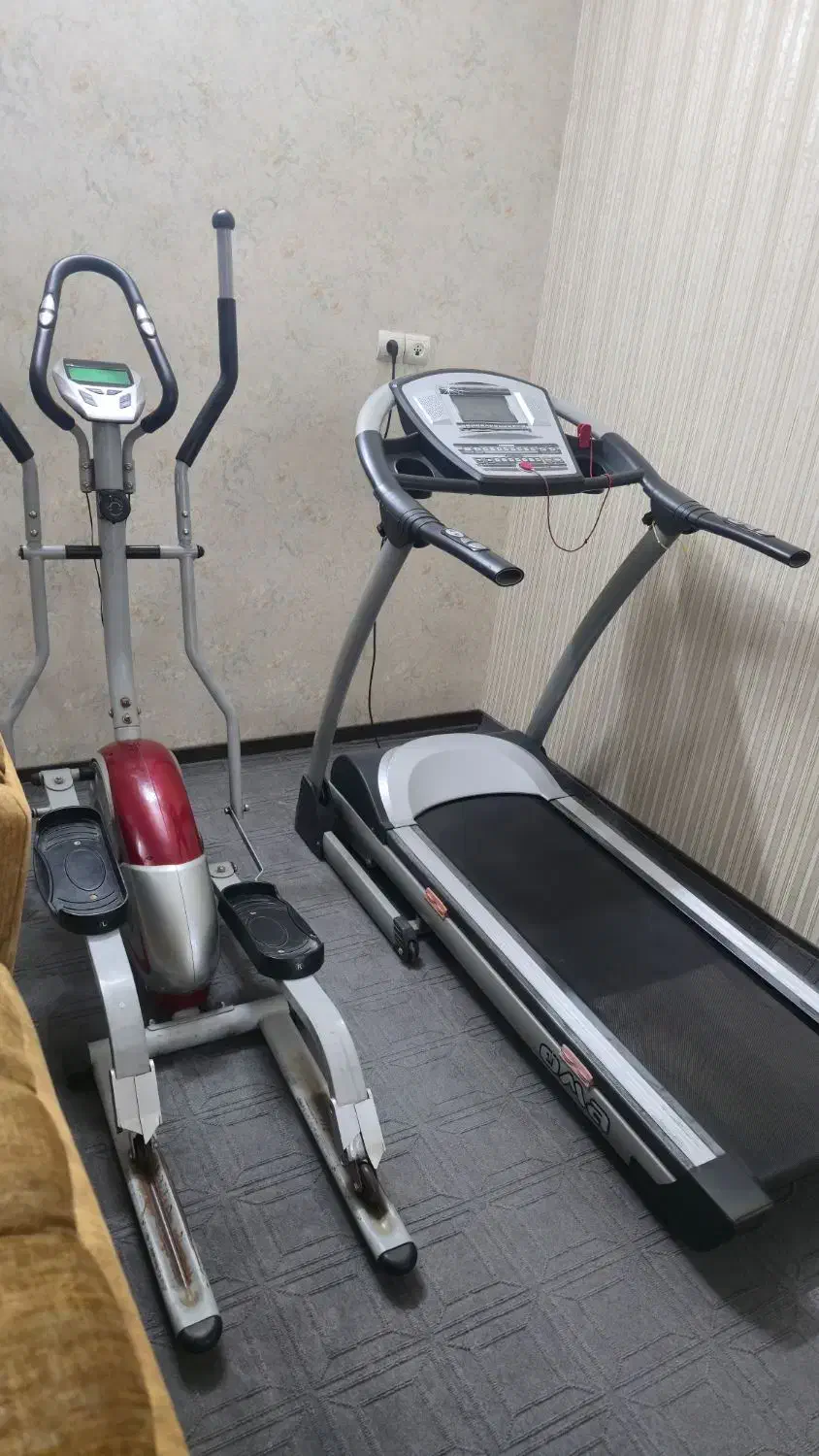 تردمیل و اسکی فضایی کار کرده|تجهیزات ورزشی|تربتحیدریه, باغ ملی|دیوار