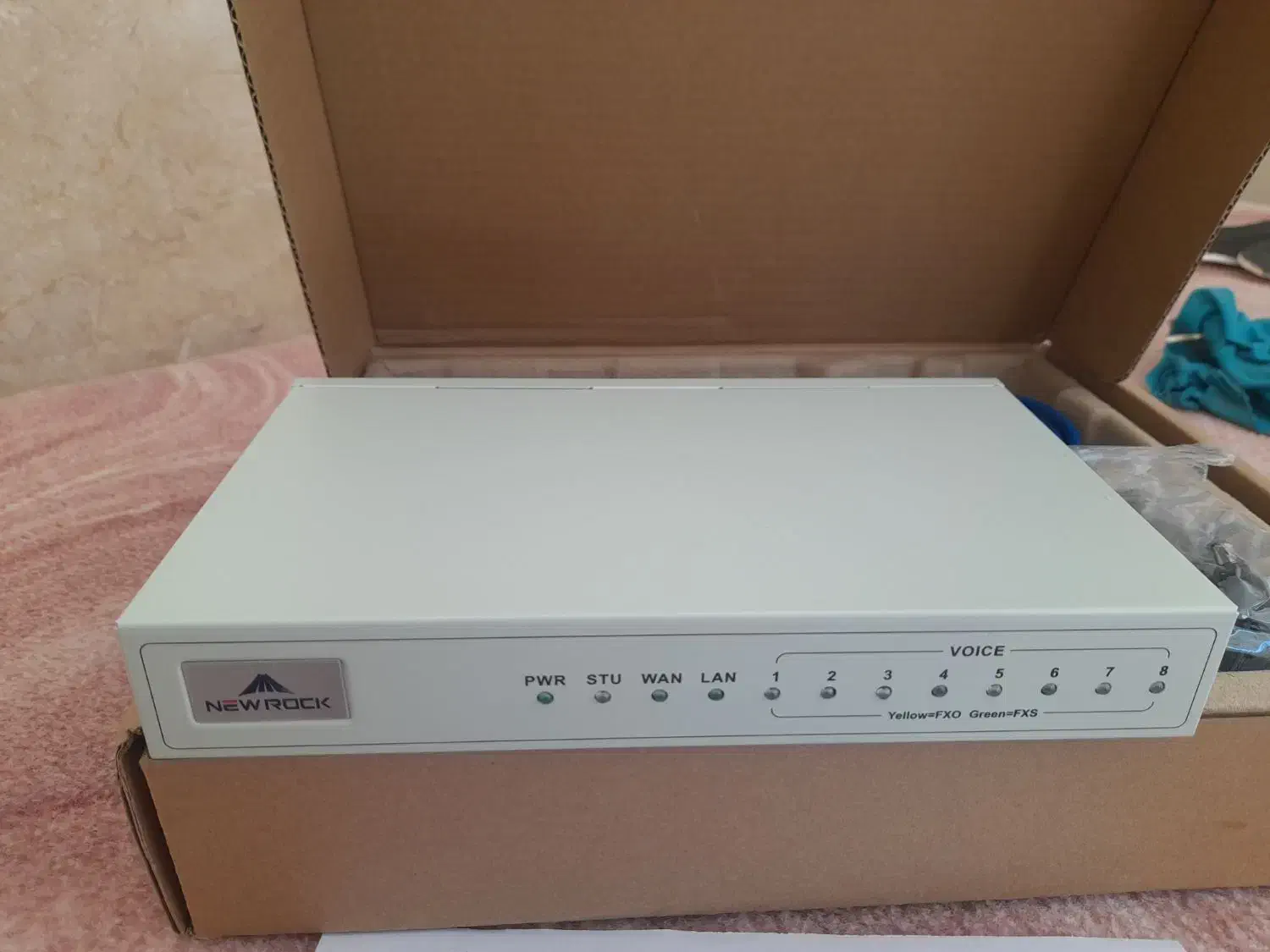 نیوراک newrock MX8Gvoip gateway|مودم و تجهیزات شبکه|تهران, گیشا|دیوار