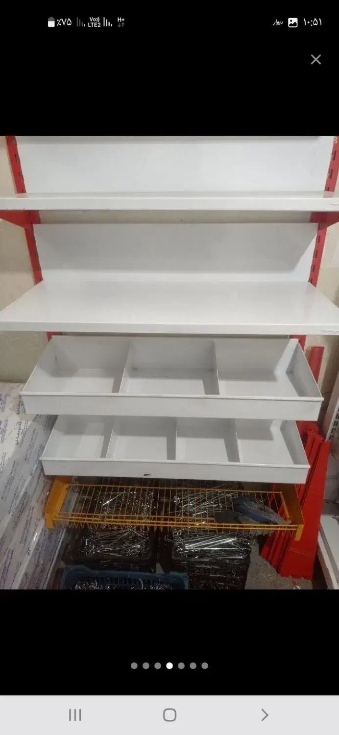 خریدار و فروش قفسه استند فروشگاهی دست دوم ونو|فروشگاه و مغازه|تبریز, |دیوار