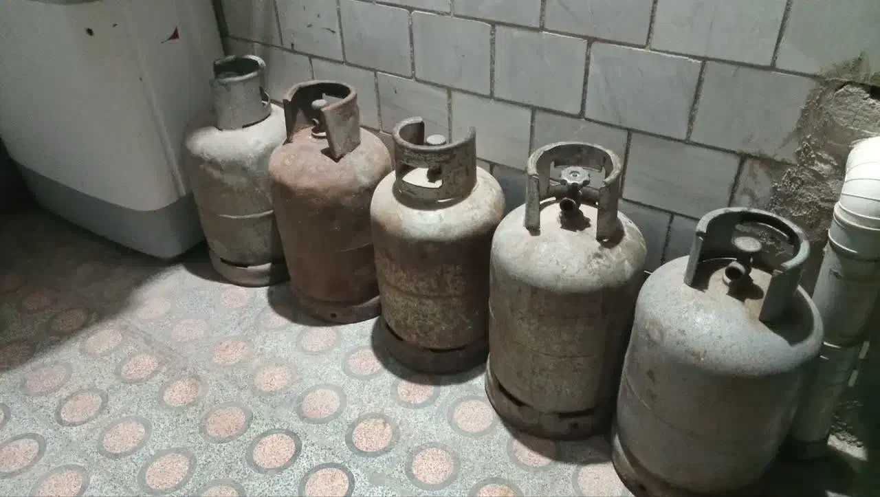 کپسول گاز یا سیلندر گاز۱۱کیلویی خانگی|اجاق گاز و لوازم برقی پخت‌وپز|بندر ماهشهر, |دیوار