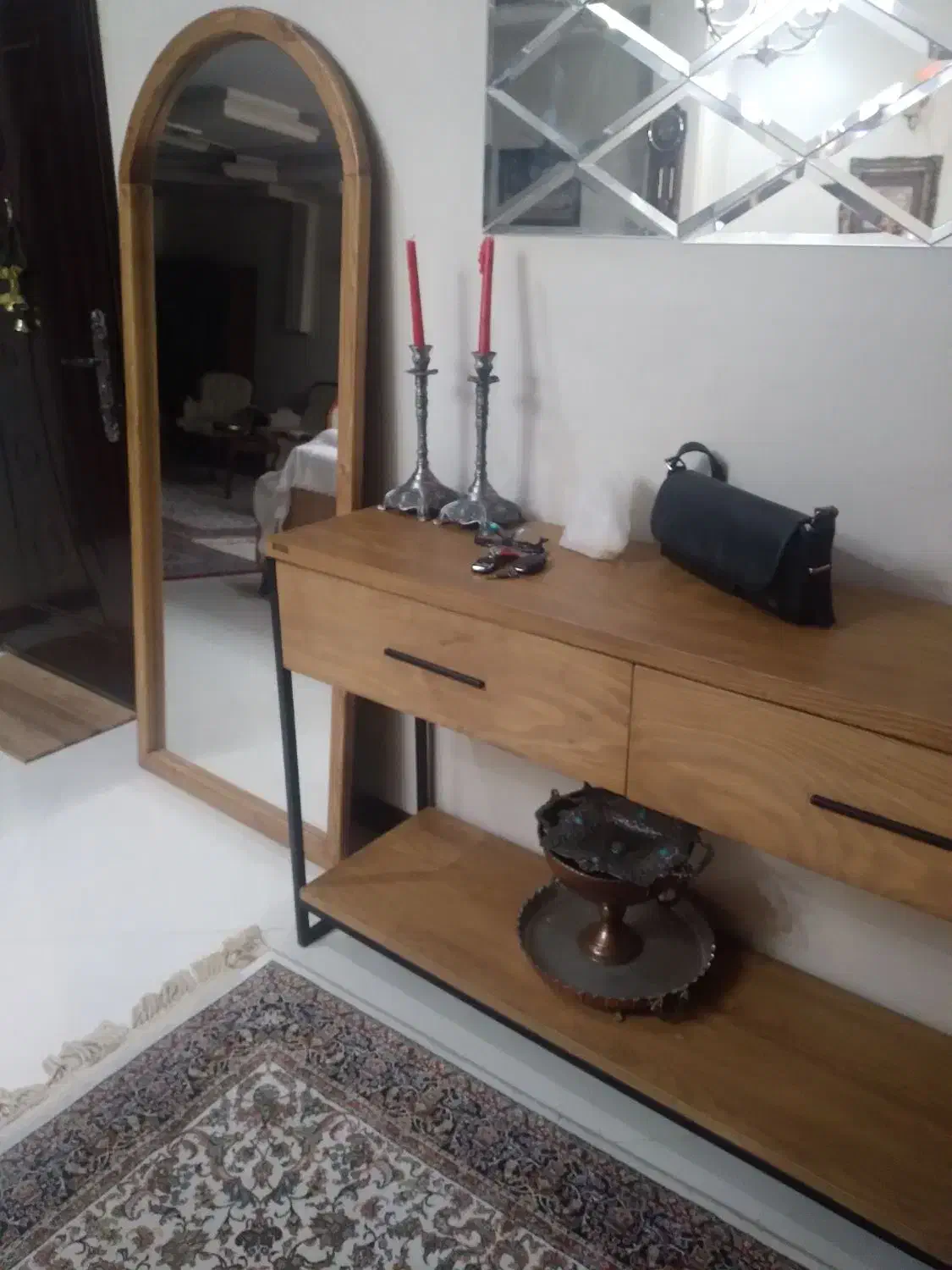 کنسول وایینه ایستاده|بوفه، ویترین، کنسول|کرج, شهرک فهمیده|دیوار