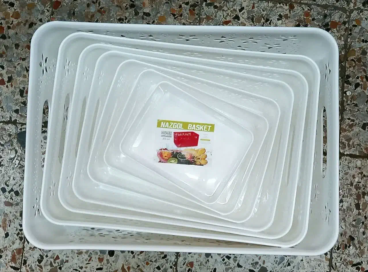سبد همه کاره ناز گل (گالری کوروش)|ظروف نگهدارنده، پلاستیکی، یک‌بارمصرف|بیرجند, |دیوار