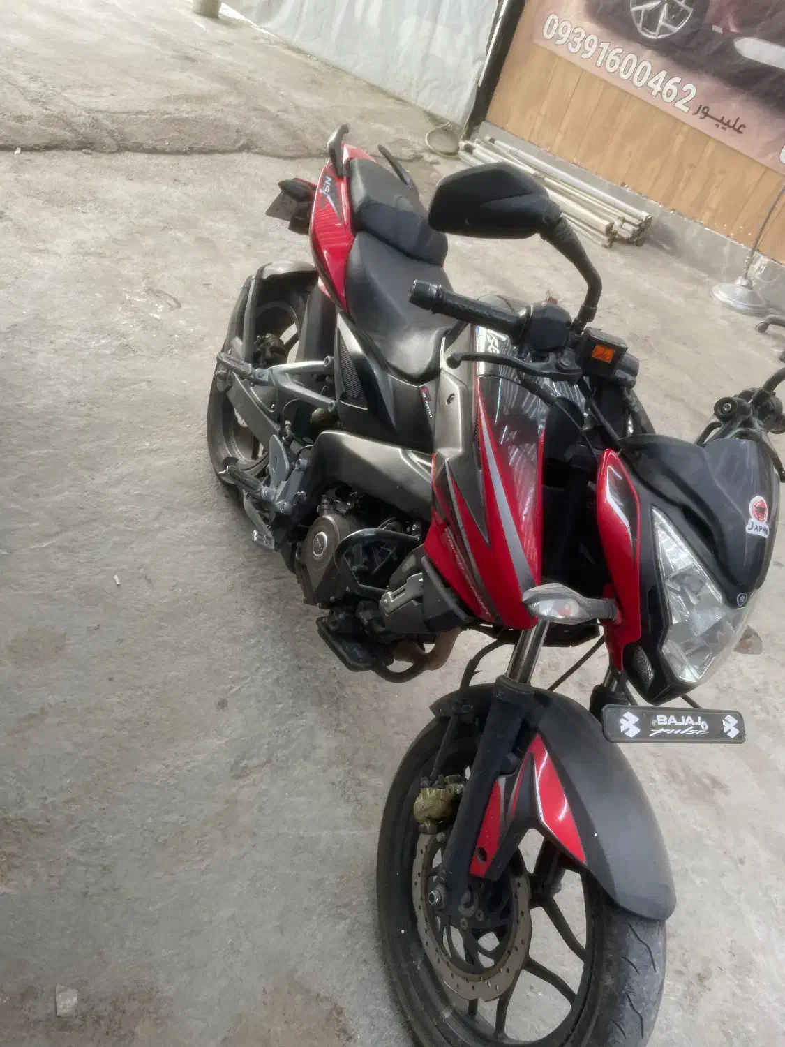 ان اس ۲۰۰ مدل ۱۳۹۶ زیر قیمت|موتورسیکلت|کرج, حاجی آباد|دیوار