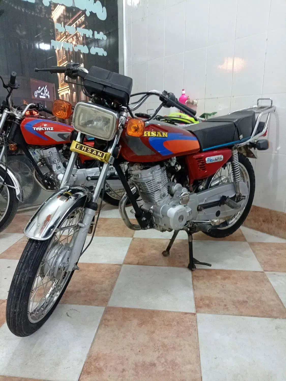 احسان125مدل93تمیزودرحدصفرمدارک تکمیل|موتورسیکلت|چابهار, |دیوار